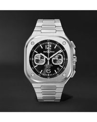 Bell & Ross - Br 05 Automatic Chronograph 42mm Stainless Steel Watch - Lyst