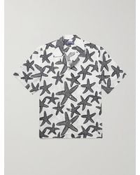 Vilebrequin - Charli Camp-Collar Printed Linen Shirt - Lyst