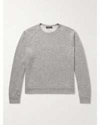 Ermenegildo Zegna Wool-blend Sweatshirt - Grey