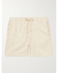 Corridor NYC - Straight-Leg Cotton-Gauze Drawstring Shorts - Lyst