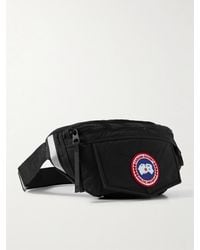 Canada Goose - Logo-Appliquéd Webbing-Trimmed Shell Belt Bag - Lyst