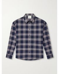 The Elder Statesman - Checked Cotton Shirt - Lyst