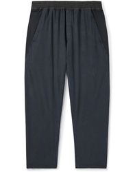 The Row - Kaol Straight-leg Cotton Trousers - Lyst