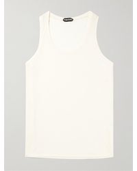 Tom Ford - Ribbed-knit Tank Top - Lyst