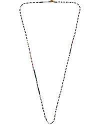 Mikia Beaded Necklace - Black