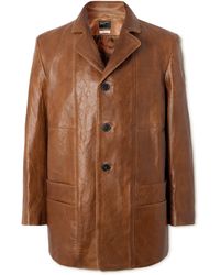 Enfants Riches Deprimes - Go To Dallas And Take A Left Panelled Leather Jacket - Lyst