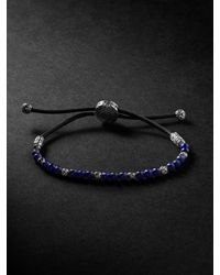 John Hardy - Silver And Lapis Lazuli Bracelet - Lyst