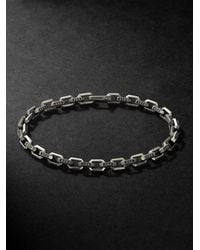 David Yurman - Streamline® Sterling Silver Diamond Chain Bracelet - Lyst