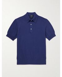 Drake's - Cotton Polo Shirt - Lyst