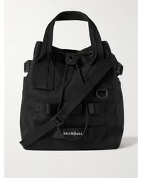 Balenciaga - Army Small Recycled Canvas Tote Bag - Lyst