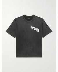 Amiri - Logo-print Cotton-jersey T-shirt - Lyst