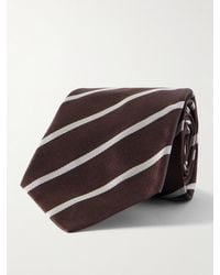 Ralph Lauren - 8.5cm Striped Silk-twill Tie - Lyst