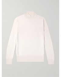 MR P. - Merino Wool Mock-Neck Sweater - Lyst