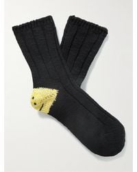 Kapital - Socken aus einer Baumwollmischung mit Intarsienmuster - Lyst