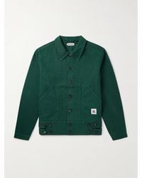 Bode - Knolly Brook Logo-Appliquéd Cotton-Twill Jacket - Lyst