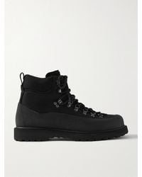 Diemme - Roccia Vet Sport Suede And Rubber-Trimmed Tech-Shell Hiking Boots - Lyst