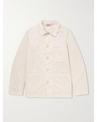 Aspesi - Garment-Dyed Cotton Jacket - Lyst