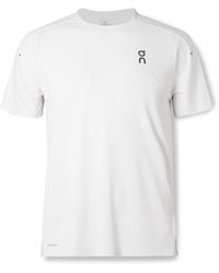 On Shoes - Performance Stretch Recycled Drytec And Mesh T-Shirt - Lyst
