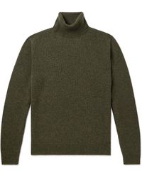 Ralph Lauren Purple Label - Slim-fit Cashmere Rollneck Sweater - Lyst