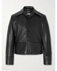 Enfants Riches Deprimes - Nick Slim-fit Panelled Leather Jacket - Lyst