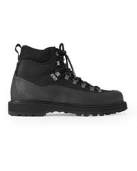 Diemme - Roccia Vet Sport Suede-trimmed Tech-shell Hiking Boots - Lyst
