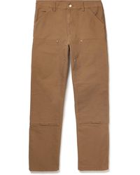 Organic Cotton-canvas Cargo Trousers 