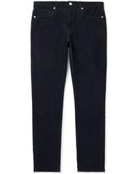 FRAME - L'Homme Slim-Fit Cotton-Blend Corduroy Trousers - Lyst