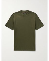 Loro Piana - T-shirt in jersey di cotone - Lyst
