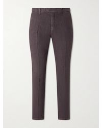 Boglioli - Straight-Leg Linen Suit Trousers - Lyst