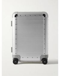 Fpm Milano - Bank Spinner 55Cm Rubber-Trimmed Aluminium Suitcase - Lyst