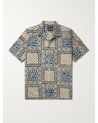Beams Plus Camp-collar Printed Cotton Shirt - Multicolour
