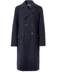 Massimo Alba - Double-breasted Wool Coat - Lyst