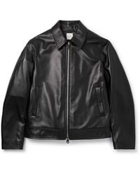 Paul Smith - Leather Jacket - Lyst