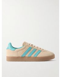adidas Originals - Gazelle 85 Leather-trimmed Suede Sneakers - Lyst
