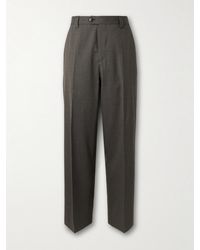 mfpen - Study Straight-leg Wool Trousers - Lyst