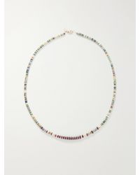 Peyote Bird - Cadiz 14-Karat-Stone Beaded Necklace - Lyst