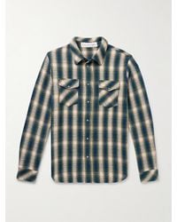 God's True Cashmere - Checked Cashmere Shirt - Lyst