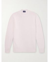 William Lockie - Knitted Cotton Sweater - Lyst
