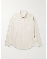 Acne Studios - Setar Oversized Logo-appliquéd Cotton Shirt - Lyst