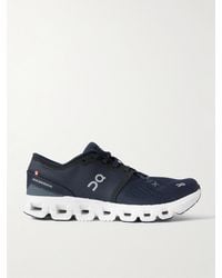 On Shoes - Cloud X 4 Rubber-Trimmed Mesh Running Sneakers - Lyst