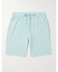 Vilebrequin - Bolide Straight-Leg Organic Cotton-Blend Terry Drawstring Shorts - Lyst