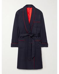 Rubinacci - Wool And Cashmere-blend Robe - Lyst