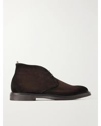 Officine Creative - Hopkins 211 Suede Lace-Up Boots - Lyst