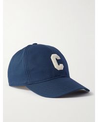 Celine - Logo-Appliquéd Cotton-Gabardine Baseball Cap - Lyst