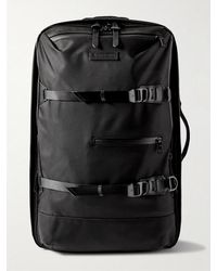 master-piece - Potential 3Way Convertible Leather And Canvas-Trimmed Cordura Mastertex Backpack - Lyst