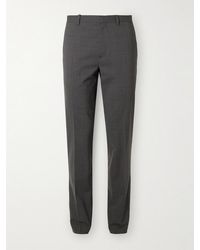 Theory - Mayer Tapered Virgin Wool-Blend Suit Trousers - Lyst