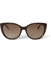 Mulberry - Lara Sunglasses Tortoiseshell - Lyst