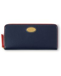 Mulberry - Plaque 8 Credit Card Zip Purse Night Sky-Coral Oran - Lyst