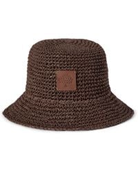 Mulberry - Raffia Tree Bucket Hat Ebony - Lyst