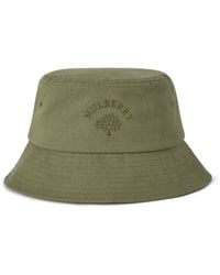 Mulberry - Tree Bucket Hat Khaki - Lyst